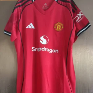 25-26 Manchester United Home Woman Kit