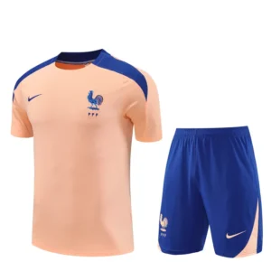 2025 France Short Sleeve Training Suit